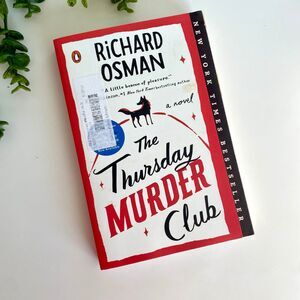 The Thursday Murder Club by Richard Osman • Paperback Mystery Fiction Book